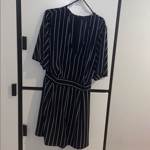 Black and white jumpsuit